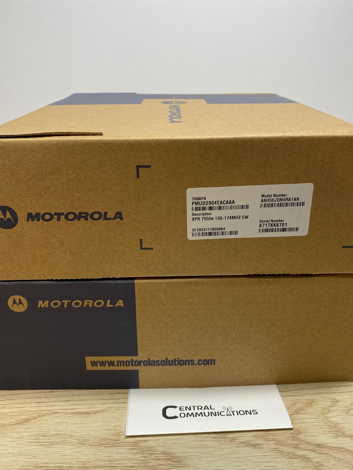 Motorola XPR 7550E VHF