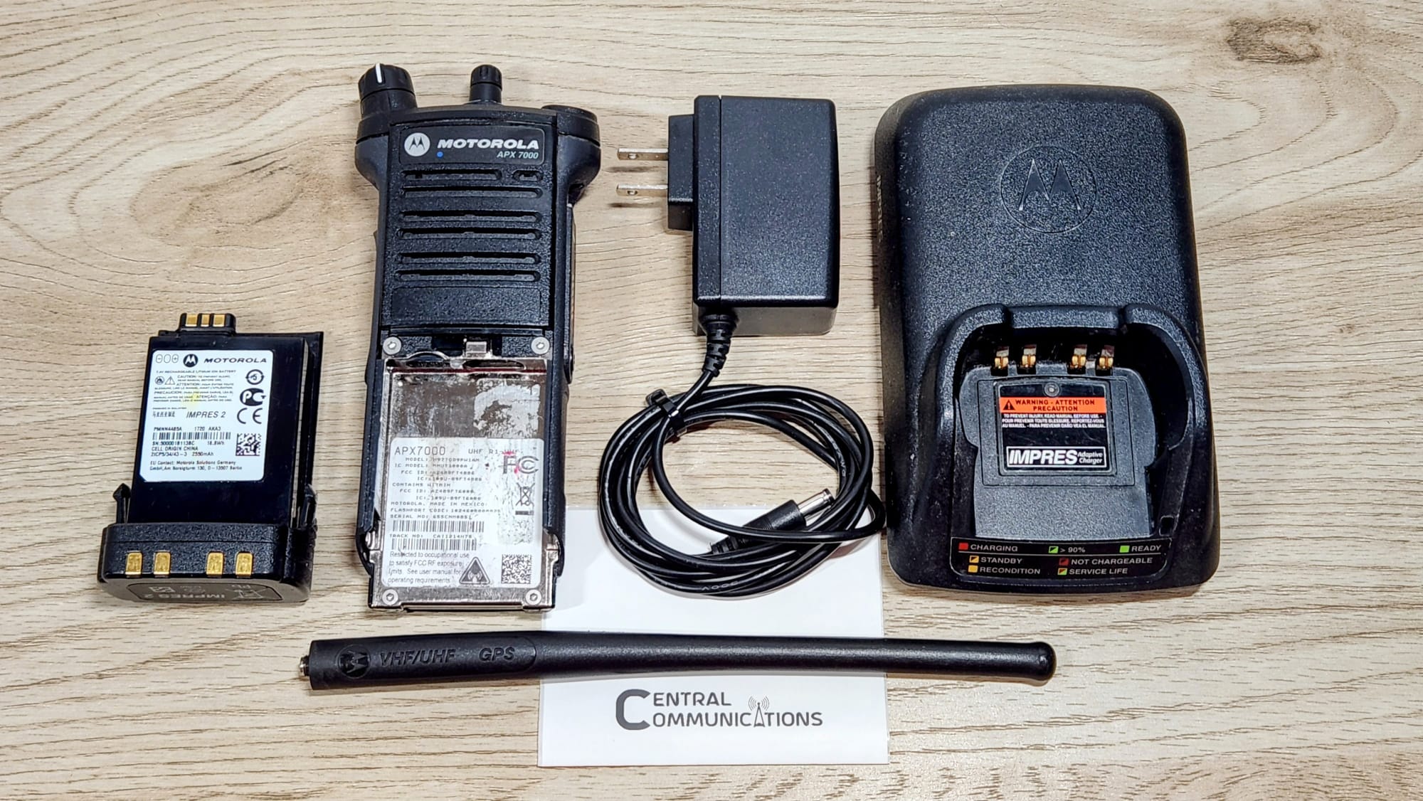 Motorola APX7000 UHF/VHF Dual Band – Central Communications